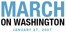 January 27, 2007 March on Washington Image