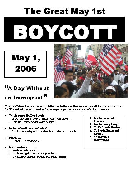 The Great May 1st Bo...
