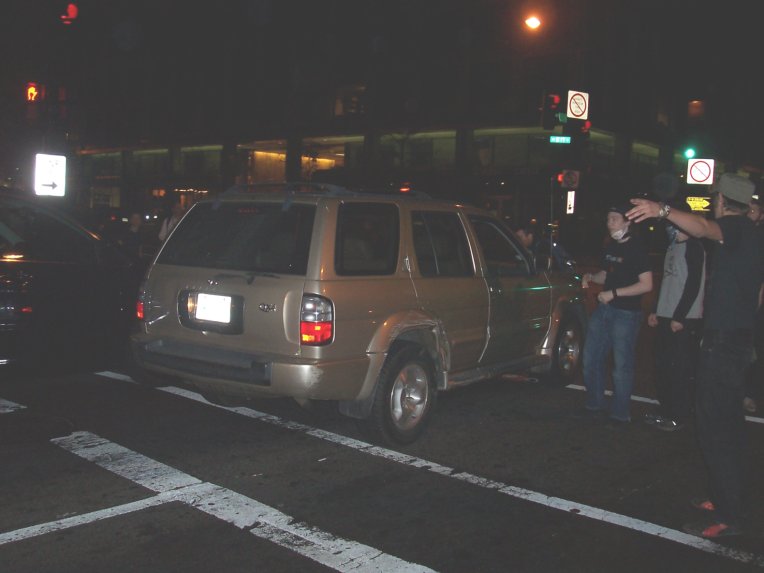 SUV striking Las Veg...